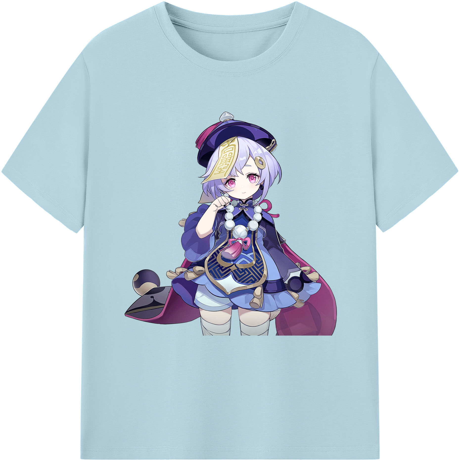 げんし神 七七 なな  genshin Nana 綿100％半袖Tシャツ（フロントプリント）